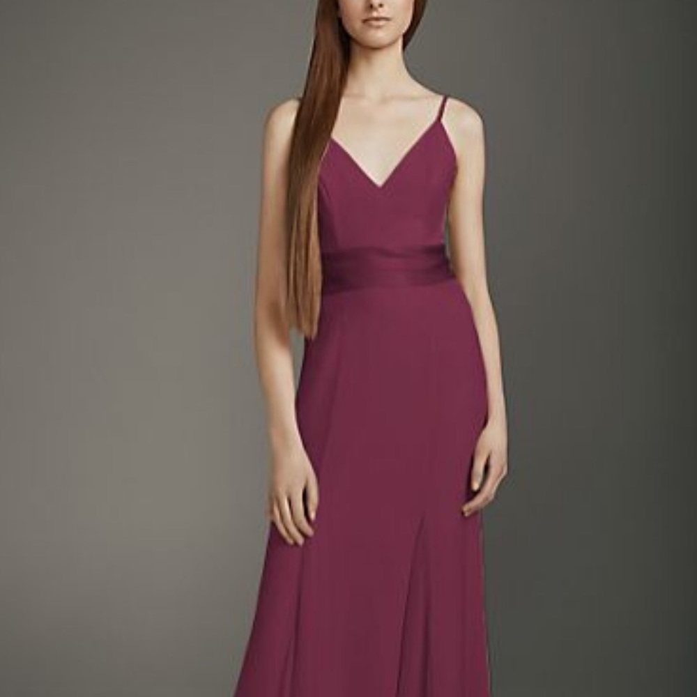 Vera Wang Wine Bridesmaid And Evening Dress